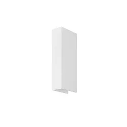 Luminaire mural IP65, transparent, blanche 