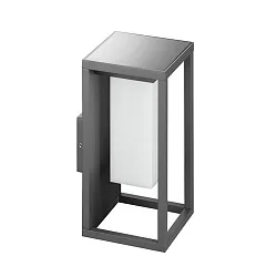 Lampe murale solaire RUBI  commutable LED IP54, gris 