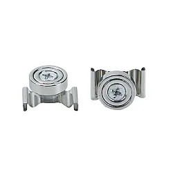 magnet holder LINEO LED T5/T8 60CM REPLACEMENT mechanical, with spacer, stainless steel