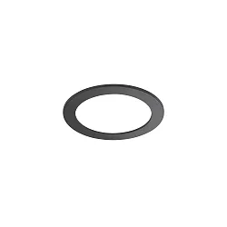 ring MUNA MINI round, black matt