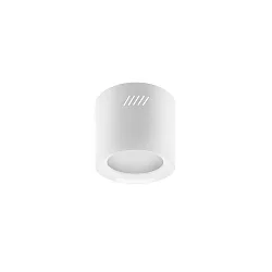 surface mounted housing MUNA MINI cylindrical, black matt