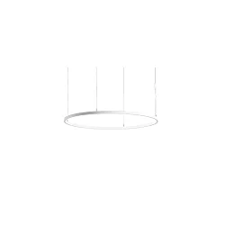 Luminaire à suspension ANDROS IN Ø 120CM contrôlable par DALI IP20, couvert de poudre, noir mat gradable