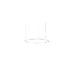 pendant luminaire ANDROS IN/OUT Ø 800CM Matter controllable IP20, powder coated, black matt dimmable