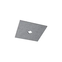 élément acoustique SILENTIUM (SMOOTH) 89.5CM angulaire, symétrique, gris