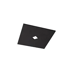 élément acoustique SILENTIUM (SMOOTH) 89.5CM angulaire, symétrique, noir