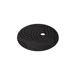 élément acoustique SILENTIUM (STRUCTURE) 89.5CM rond, asymétrique, noir