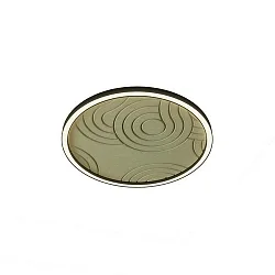 acoustical element SILENTIUM (STRUCTURE) FOR DEVON / 3.5CM / 80CM round, sage green