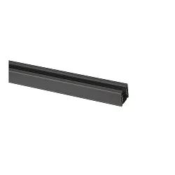 Rail conducteur triphasé, 200cm noir 