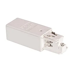 Alimentation triphasé conducteur de protection droit, blanche
