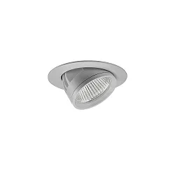 Plafonnier encastré ARTEMIS MINI rond, direct IP20, argent gradable