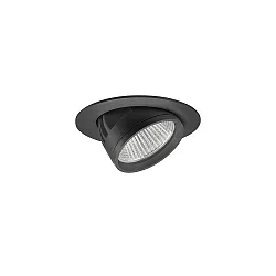 Plafonnier encastré ARTEMIS MINI rond, direct IP20, noir gradable