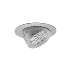 ceiling recessed luminaire ARTEMIS MAXI round, direct IP20, silver dimmable