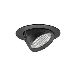 ceiling recessed luminaire ARTEMIS MAXI round, direct IP20, black dimmable