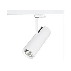 Projecteur triphasé MAXI rond, pivotant IP20, blanche 