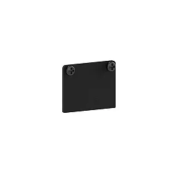 Embout PEPA FLAT plat, fermé, noir