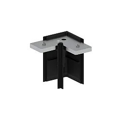 Connecteur d'angle PEPA HIGH - 90° mécanique, noir, argent