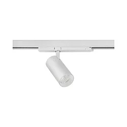 Projecteur triphasé TRAXX MICRO rond, rotatif IP20, argent gradable