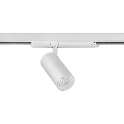 Halogène sur rail TRAXX MICRO rond, rotatif, commutable LED IP20, blanche 