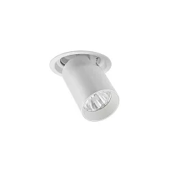 Plafonnier encastré TRAXX MINI pivotant, rotatif, direct IP20, blanche gradable