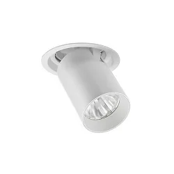 Spot TRAXX MINI rond, pivotant, rotatif, commutable LED IP20, blanche 