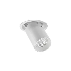 ceiling recessed luminaire TRAXX MIDI swivelling, rotatable, direct IP20, white dimmable