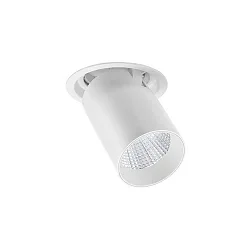 ceiling recessed luminaire TRAXX MAXI swivelling, rotatable, direct IP20, white dimmable