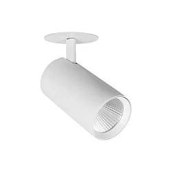 Spot TRAXX MAXI rond, pivotant, rotatif, commutable LED IP20, blanche 
