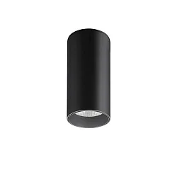 Downlight TRAXX MICRO rond, commutable LED IP20, noir  