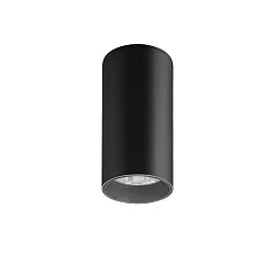 Downlight TRAXX MINI rond, commutable LED IP20, noir  
