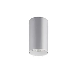 Luminaire de surface TRAXX MAXI rond, direct IP20, argent gradable