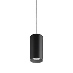 Luminaire à suspension TRAXX MICRO rond, commutable LED IP20, argent 