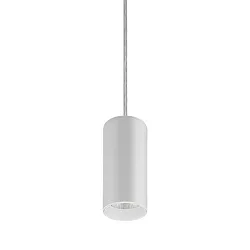 Luminaire à suspension TRAXX MICRO rond, commutable LED IP20, argent 