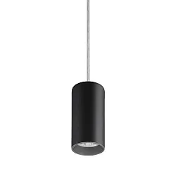 Luminaire à suspension TRAXX MINI rond, commutable LED IP20, argent 