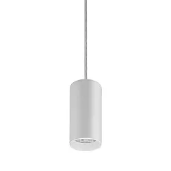 Luminaire à suspension TRAXX MINI rond, commutable LED IP20, argent 