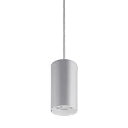 Luminaire à suspension TRAXX MIDI rond, commutable LED IP20, argent 