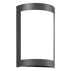 Luminaire mural d’extérieur 1 voie, langue, semi-circulaire, avec capteur IP44, anthrazit 
