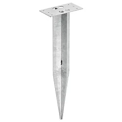 Ground spike SQUARE for CMD floor luminaires, metal