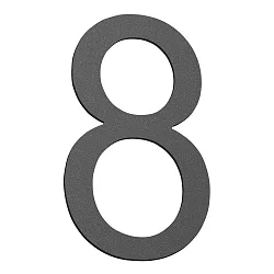 Numéros de maison 8 petit, anthrazit