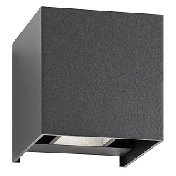 Luminaire mural d’extérieur haut bas, réglable IP54