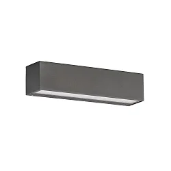 Luminaire mural d’extérieur 25CM haut bas, langue IP65, anthrazit