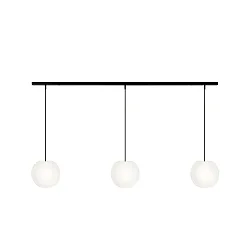 Luminaire à suspension ACAI 21 3 flammes E27 IP20, mat, blanc opale gradable