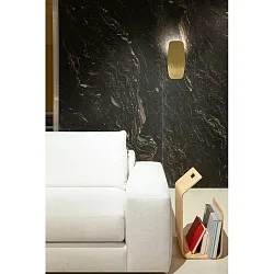 Luminaire mural ASHIYA dimmable, indirect, mat, laiton gradable
