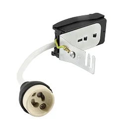 Douille GU10 GU10 / WITH SPACER, blanche