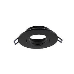 Projecteur encastré SAMSOLA MAX rond, pivotant IP20, noir gradable