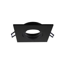 Projecteur encastré SAMSOLA MAX angulaire, pivotant IP20, noir gradable