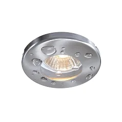 Plafonnier encastré IP54 constante de tension GU5.3 / MR16 IP54, argent