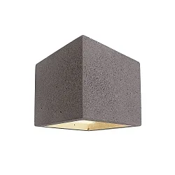 Kapego wall luminaire CUBE, grey