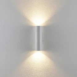 Luminaire mural CAN UP & DOWN haut bas, à 2 flammes, rigide GU10 IP20, blanche