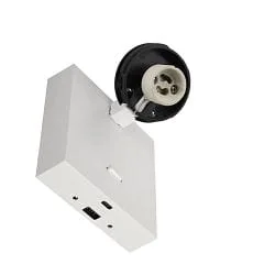 reading lamp CAN TILT SQUARE USB BASE MIX'N MATCH 1/3 square, with switch, without shade, with USB charging function