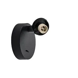 Lampe de lecture CAN TILT ROUND USB BASE MIX'N MATCH 1/3 rond, avec interrupteur, sans abat-jour, avec fonction de charge USB